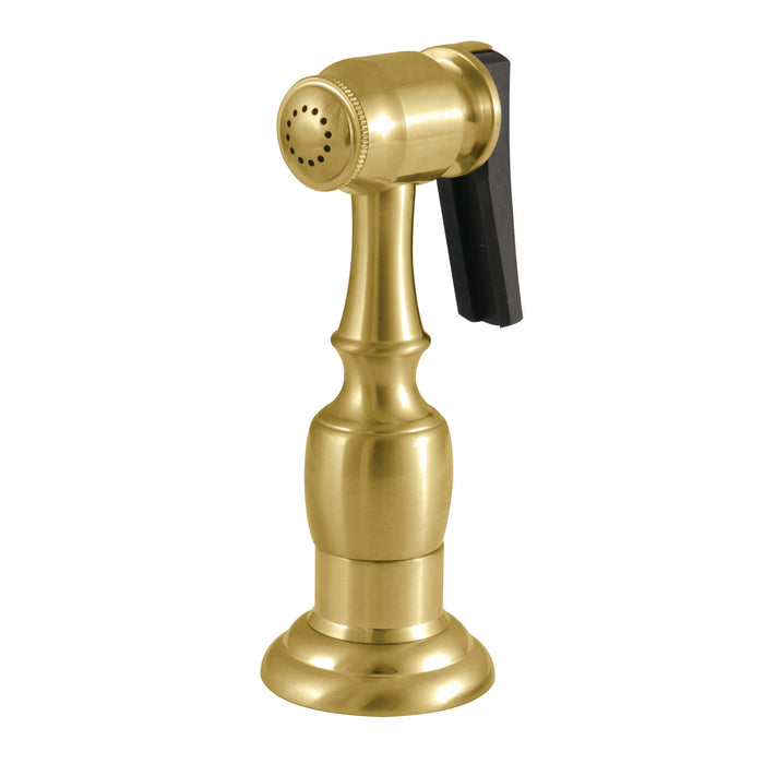 Made To Match KBSPR7 Brass Kitchen Faucet Side Sprayer, Brushed Brass