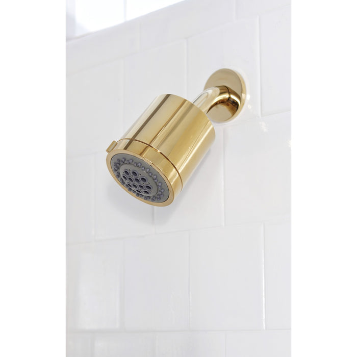 Concord KBX8132DL Triple-Handle Tub and Shower Faucet, Polished Brass