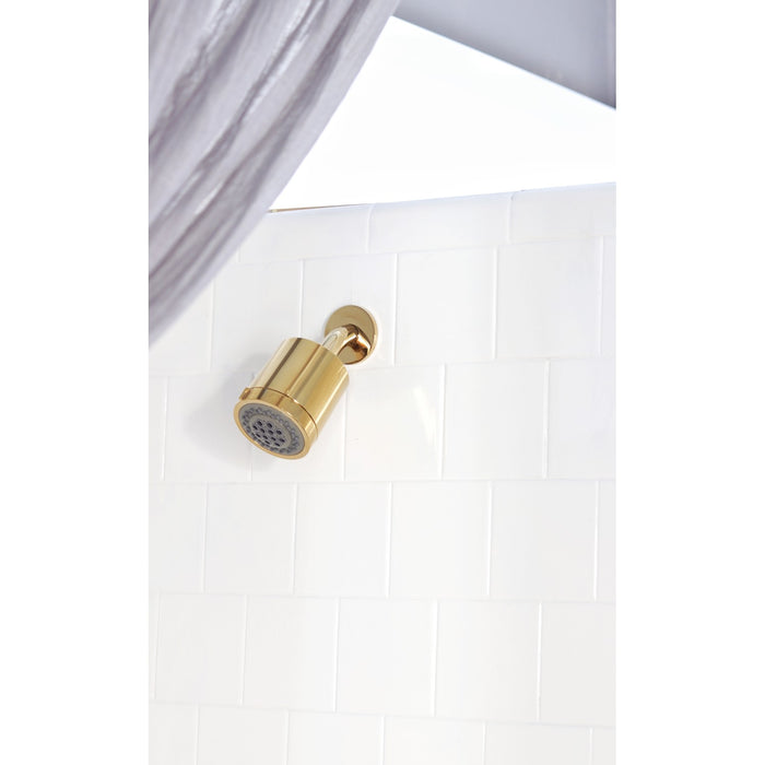 Concord KBX8132DL Triple-Handle Tub and Shower Faucet, Polished Brass