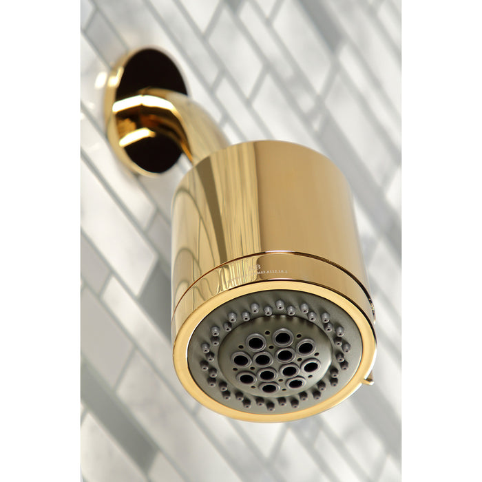 Kingston Sona KBX8132DX - Concord Triple-Handle Tub and Shower Faucet, Polished Brass