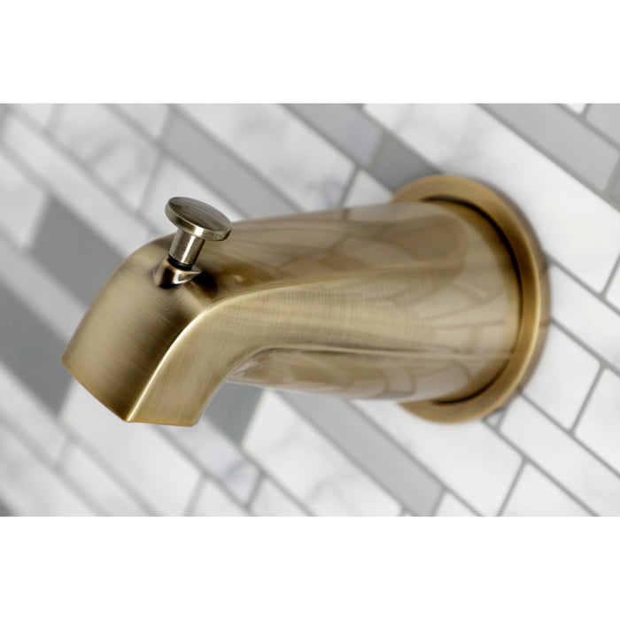 Kingston Tulare KBX8143BX - Metropolitan Double-Handle Tub and Shower Faucet, Antique Brass