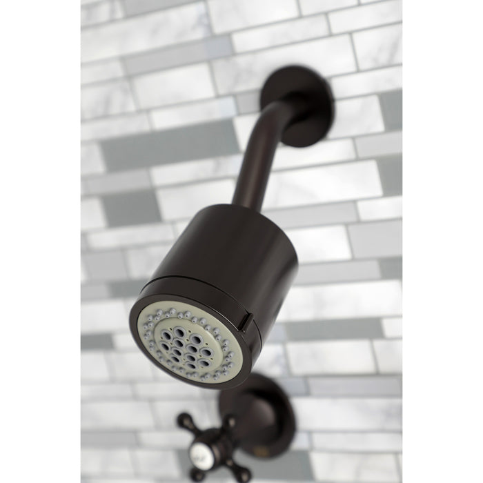 Kingston Tulare KBX8145BX - Metropolitan Double-Handle Tub and Shower Faucet, Oil Rubbed Bronze