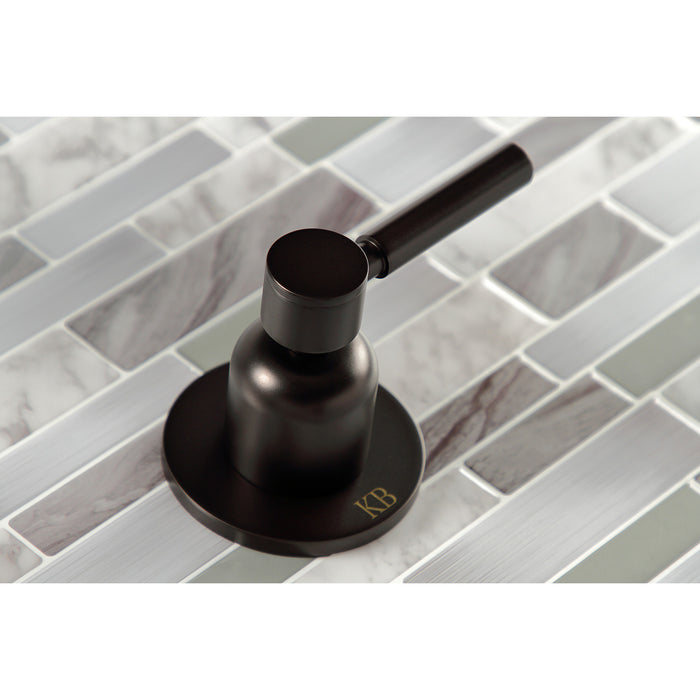 Kingston Sona KBX8145DL - Concord Double-Handle Tub and Shower Faucet, Oil Rubbed Bronze