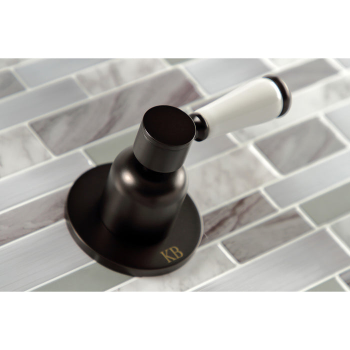 Kingston Tulare KBX8145DPL - Paris Double-Handle Tub and Shower Faucet, Oil Rubbed Bronze