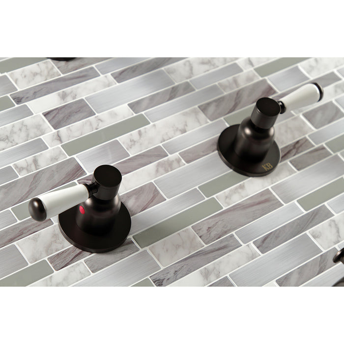 Kingston Tulare KBX8145DPL - Paris Double-Handle Tub and Shower Faucet, Oil Rubbed Bronze