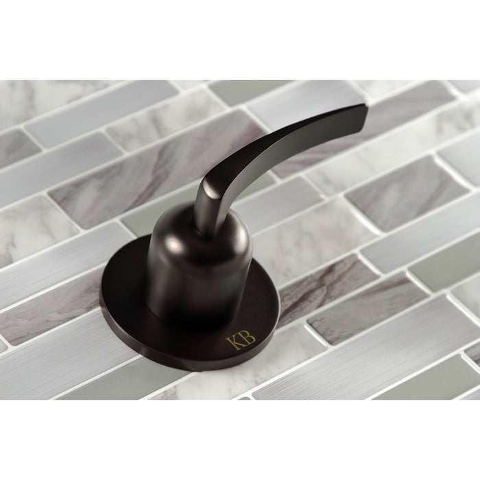 Kingston Tulare KBX8145EFL - Centurion Double-Handle Tub and Shower Faucet, Oil Rubbed Bronze