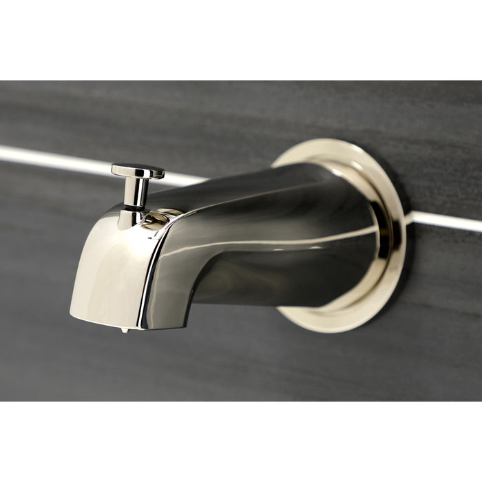 Manhattan KBX8146CML Two-Handle 4-Hole Wall Mount Tub and Shower Faucet, Polished Nickel