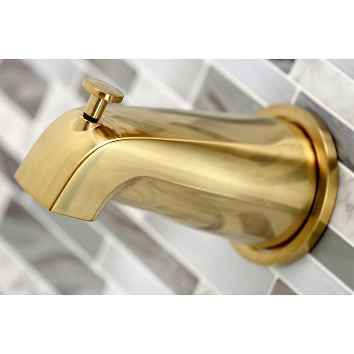 Kingston Sona KBX8147DKL - Kaiser Double-Handle Tub and Shower Faucet, Brushed Brass