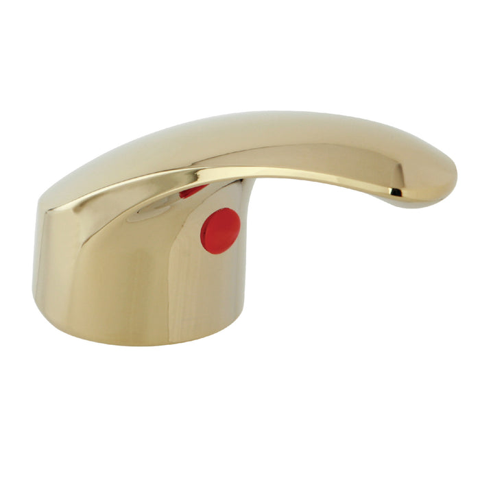 Kingston KCH6362H Zinc Alloy Lever Handle (Hot Side), Polished Brass