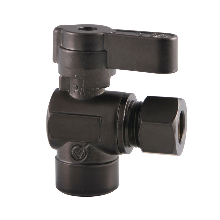 Kingston Baseline KF4320ORB 1/2-Inch Sweat x 3/8-Inch O.D. Comp Angle Shut-Off Valve, Oil Rubbed Bronze