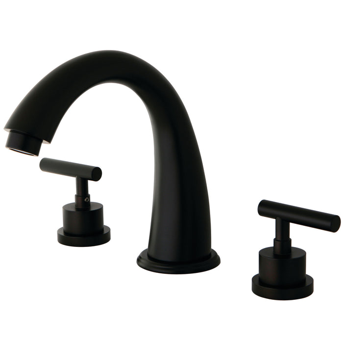 Kingston Sona KS2365CML - Manhattan Two-Handle 3-Hole Deck Mount Roman Tub Faucet, Oil Rubbed Bronze