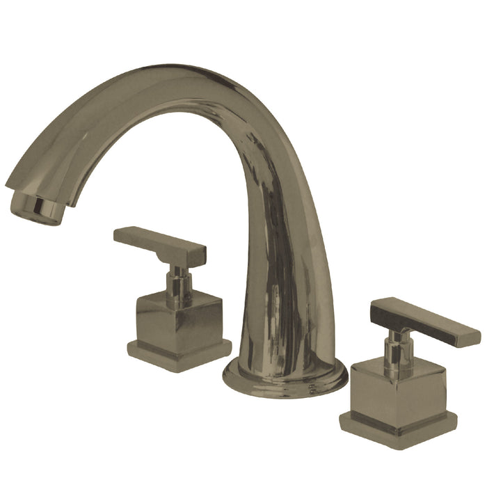 Executive KS2368QLL Two-Handle 3-Hole Deck Mount Roman Tub Faucet, Brushed Nickel