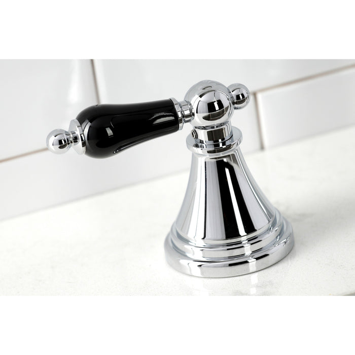 Duchess KS2791PKLBS Widespread Kitchen Faucet with Brass Sprayer, Polished Chrome