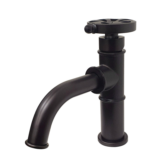Belknap KS2825RX Single-Handle 1-Hole Deck Mount Bathroom Faucet with Push Pop-Up, Oil Rubbed Bronze