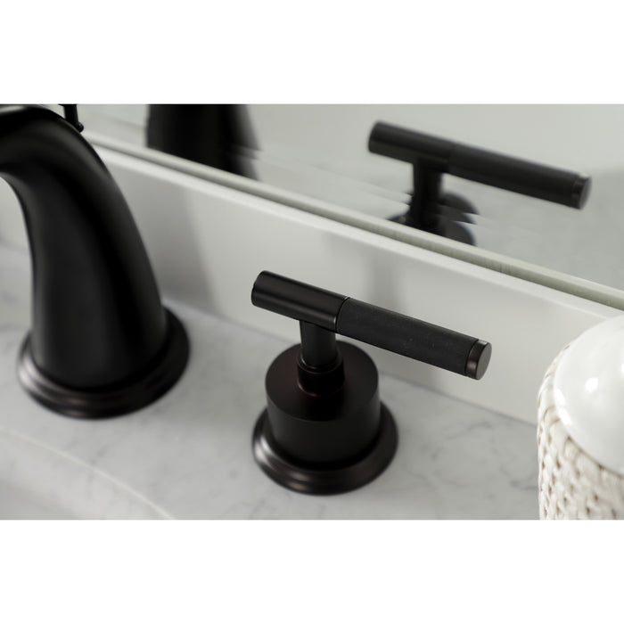 Kaiser KS2965CKL Two-Handle Deck Mount Widespread Bathroom Faucet with Brass Pop-Up, Oil Rubbed Bronze