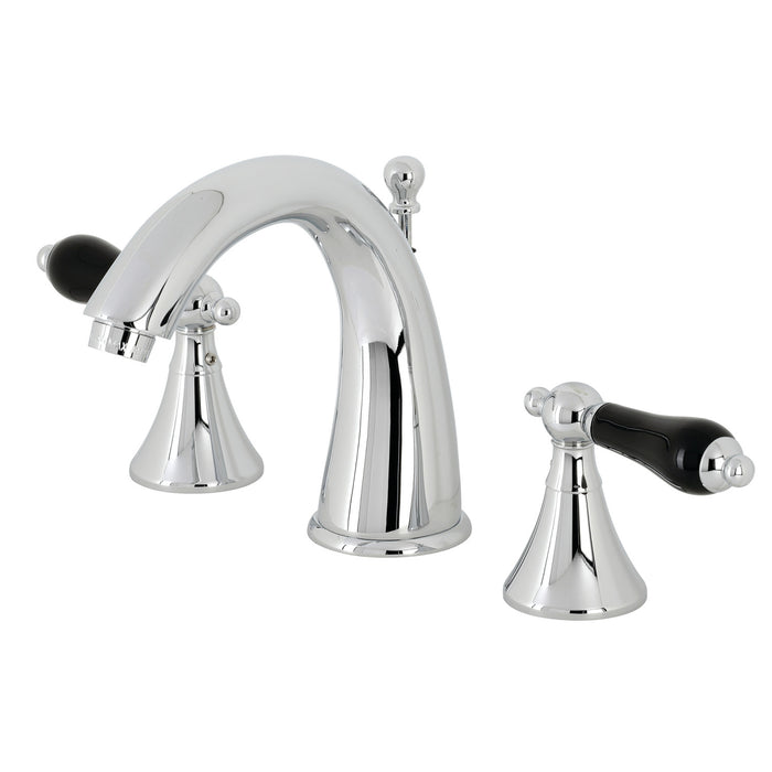 Duchess KS2971PKL Two-Handle Deck Mount Widespread Bathroom Faucet with Brass Pop-Up, Polished Chrome