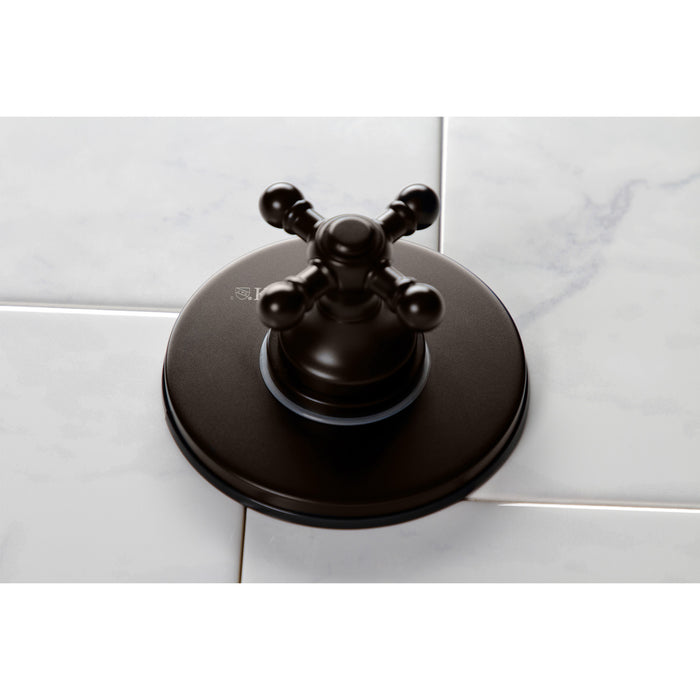KS3035BX Single-Handle Wall Mount Three-Way Diverter Valve with Trim Kit, Oil Rubbed Bronze