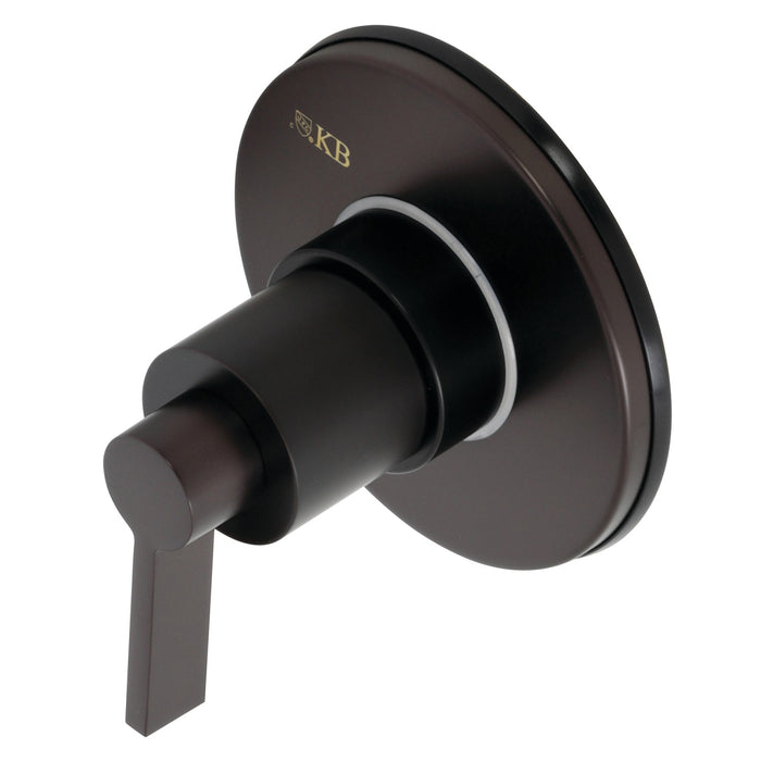 NuvoFusion KS3035NDL Single-Handle Wall Mount Three-Way Diverter Valve with Trim Kit, Oil Rubbed Bronze