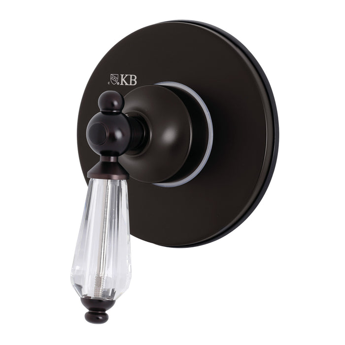 Wilshire KS3035WLL Single-Handle Wall Mount Three-Way Diverter Valve with Trim Kit, Oil Rubbed Bronze