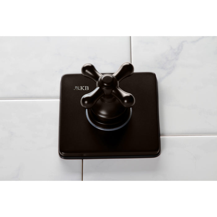 KS3045AX Single-Handle Wall Mount Three-Way Diverter Valve with Trim Kit, Oil Rubbed Bronze