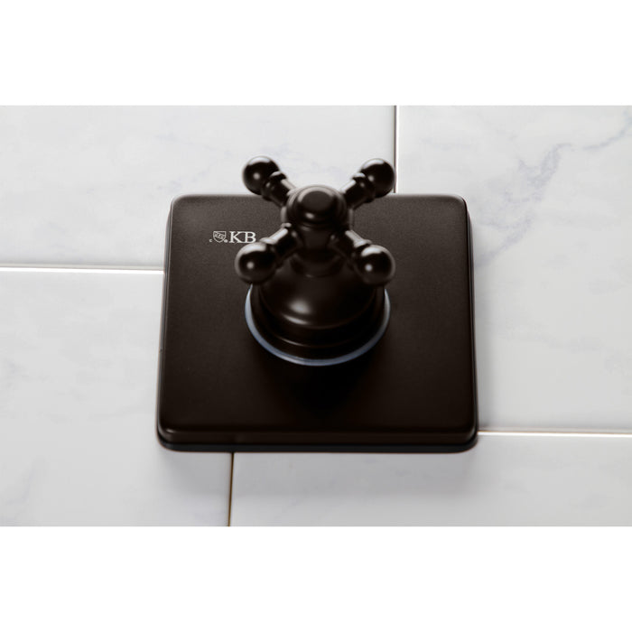 KS3045BX Single-Handle Wall Mount Three-Way Diverter Valve with Trim Kit, Oil Rubbed Bronze