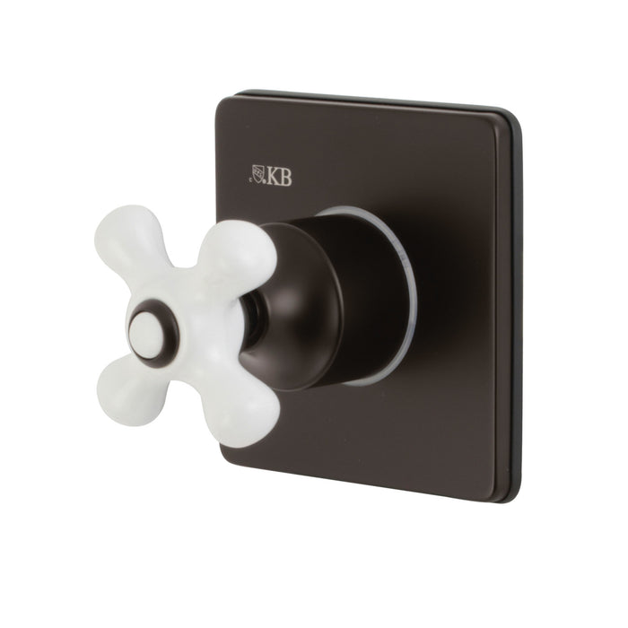 KS3045PX Single-Handle Wall Mount Three-Way Diverter Valve with Trim Kit, Oil Rubbed Bronze