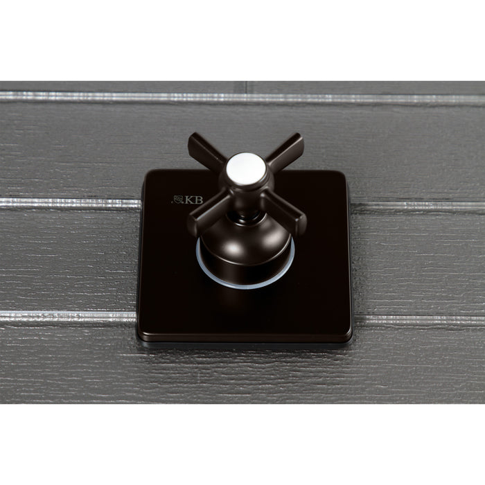 KS3045ZX Single-Handle Wall Mount Three-Way Diverter Valve with Trim Kit, Oil Rubbed Bronze