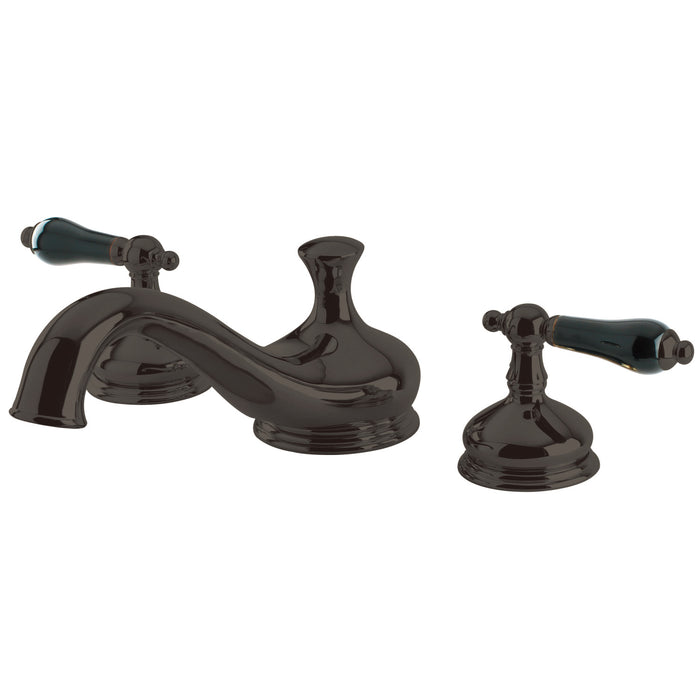 Kingston Heirloom KS3335PKL - Duchess Two-Handle 3-Hole Deck Mount Roman Tub Faucet, Oil Rubbed Bronze