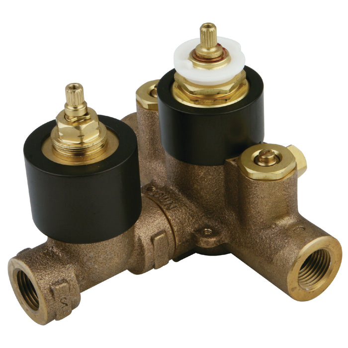 KS36350V Pressure Balanced Thermostatic Tub and Shower Valve with Volume Control, with Stops, Oil Rubbed Bronze