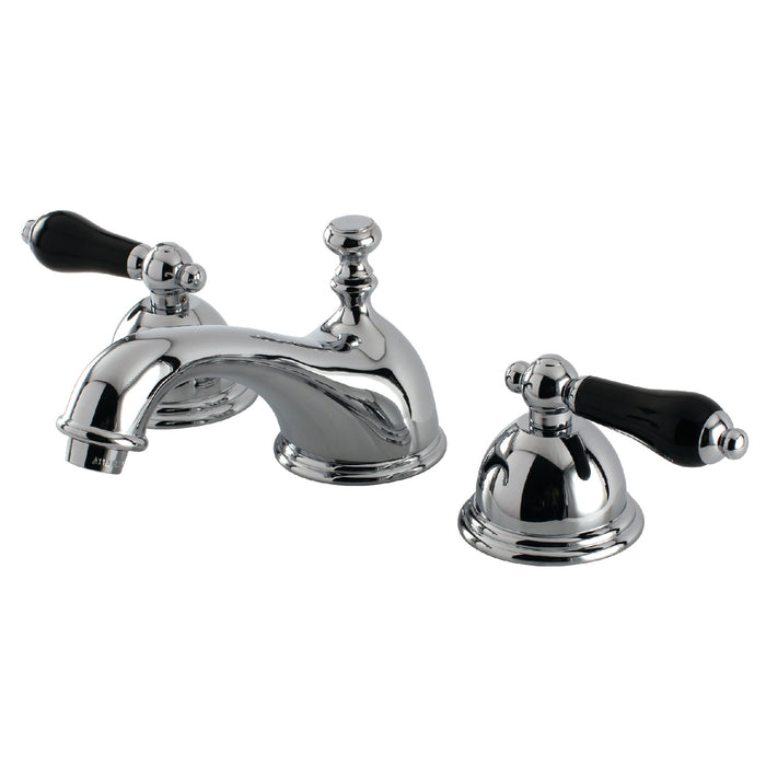 Duchess KS3961PKL Two-Handle 3-Hole Deck Mount Widespread Bathroom Faucet with Brass Pop-Up, Polished Chrome