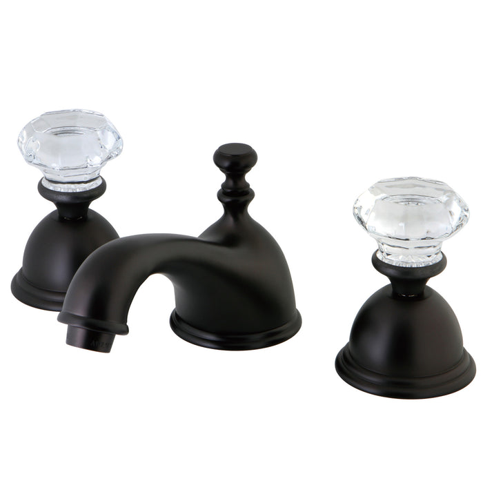 Kingston Heirloom KS3965WCL - Celebrity Two-Handle 3-Hole Deck Mount Widespread Bathroom Faucet with Brass Pop-Up, Oil Rubbed Bronze