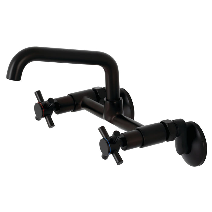 Concord KS423ORB Two-Handle 2-Hole Wall Mount Kitchen Faucet, Oil Rubbed Bronze