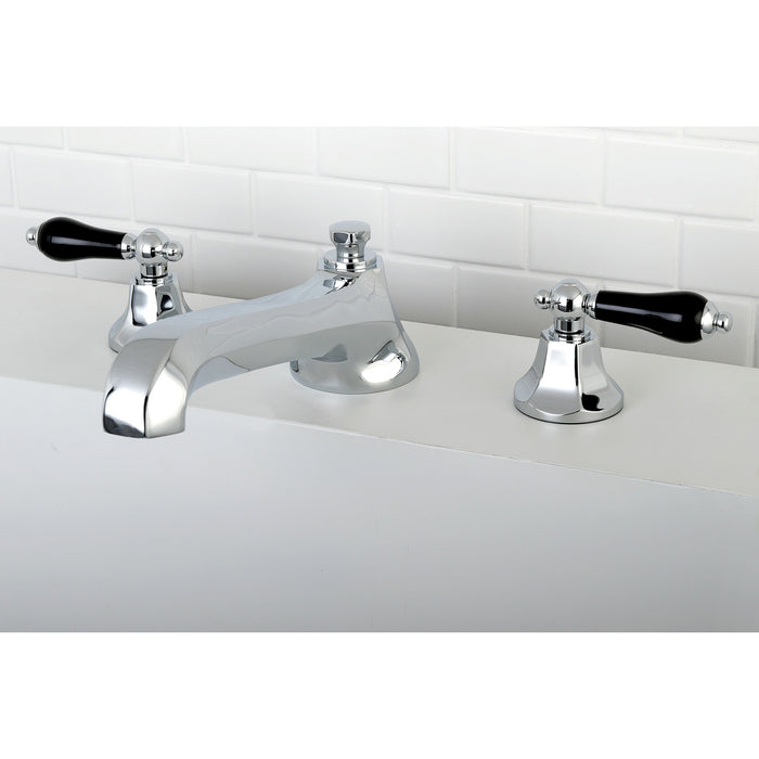 Kingston Tulare KS4301PKL - Duchess Two-Handle 3-Hole Deck Mount Roman Tub Faucet, Polished Chrome