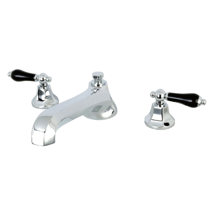 Kingston Tulare KS4301PKL - Duchess Two-Handle 3-Hole Deck Mount Roman Tub Faucet, Polished Chrome