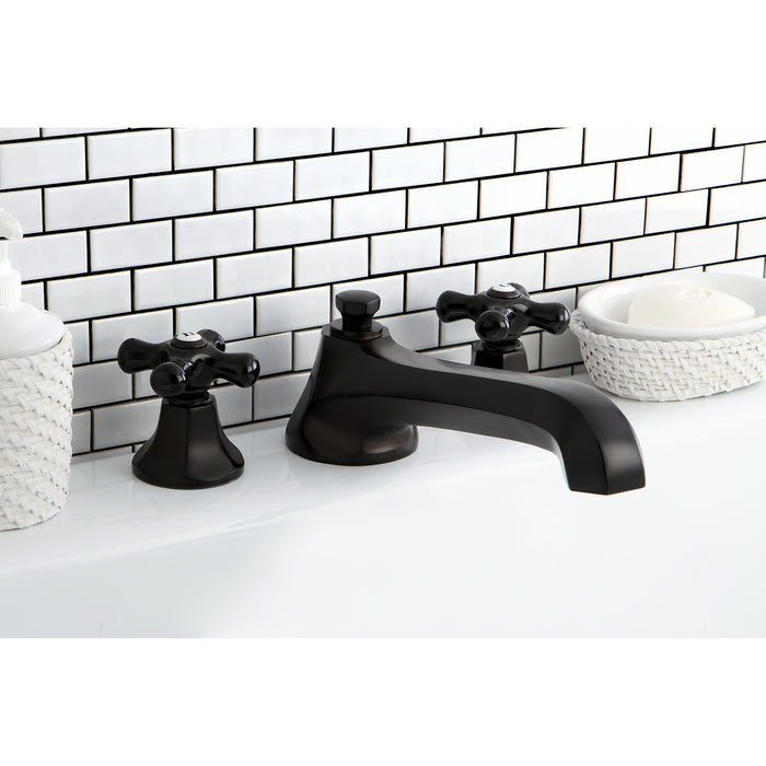 Kingston Tulare KS4305PKX - Duchess Two-Handle 3-Hole Deck Mount Roman Tub Faucet, Oil Rubbed Bronze