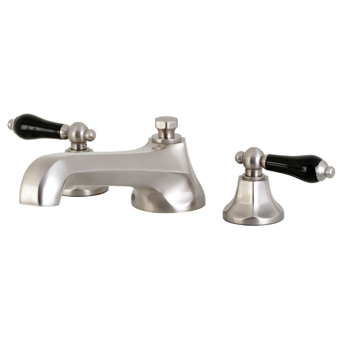 Kingston Tulare KS4308PKL - Duchess Two-Handle 3-Hole Deck Mount Roman Tub Faucet, Brushed Nickel