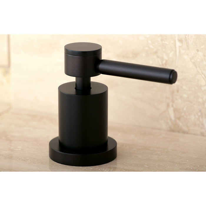 Kingston Tulare KS4365DL - Concord Two-Handle 3-Hole Deck Mount Roman Tub Faucet, Oil Rubbed Bronze