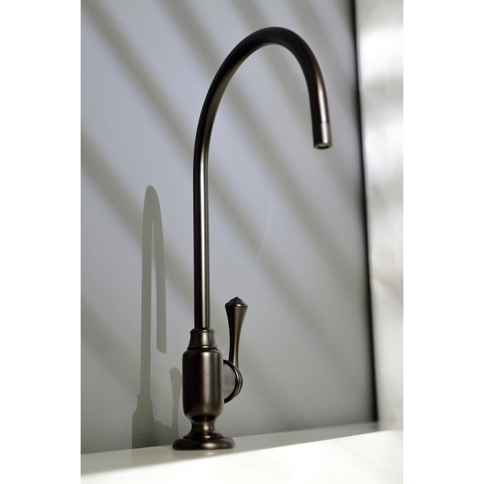 Vintage KS5195BL Single-Handle 1-Hole Deck Mount Water Filtration Faucet, Oil Rubbed Bronze
