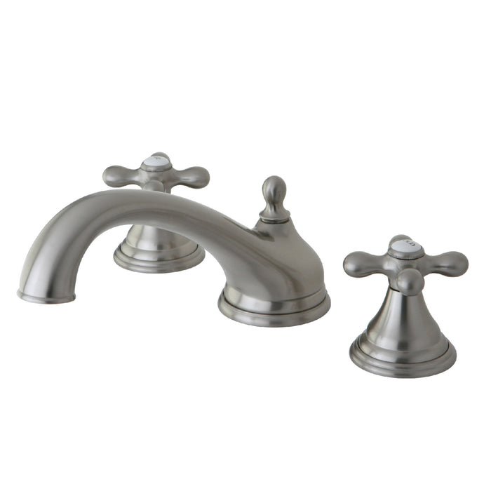 Vintage KS5538AX Two-Handle 3-Hole Deck Mount Roman Tub Faucet, Brushed Nickel