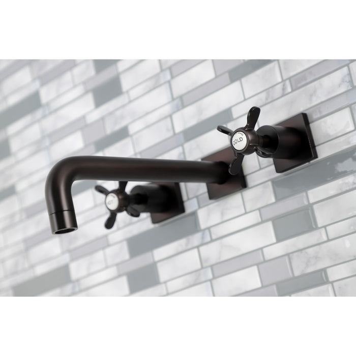 Essex KS6025BEX Two-Handle 3-Hole Wall Mount Roman Tub Faucet, Oil Rubbed Bronze