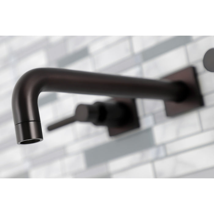 Kingston Sona KS6025DL - Concord Two-Handle 3-Hole Wall Mount Roman Tub Faucet, Oil Rubbed Bronze