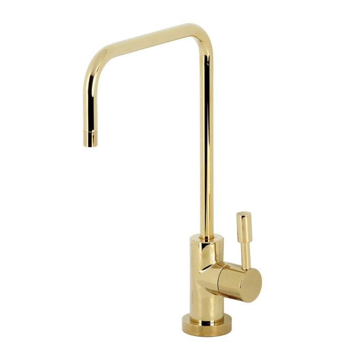 Concord KS6192DL Single-Handle 1-Hole Deck Mount Water Filtration Faucet, Polished Brass
