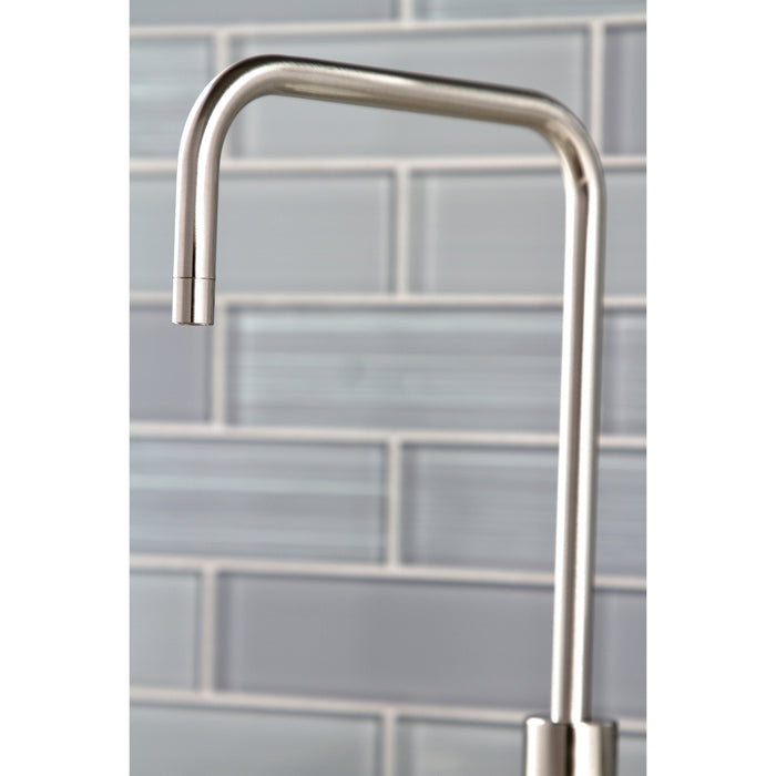 Continental KS6198CTL Single-Handle 1-Hole Deck Mount Water Filtration Faucet, Brushed Nickel