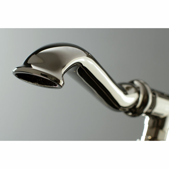 Royale KS7016RL Single-Handle 1-Hole Freestanding Tub Faucet with Hand Shower, Polished Nickel