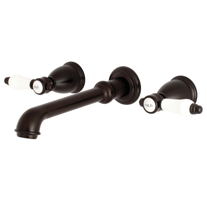 Bel-Air KS7025BPL Two-Handle 3-Hole Wall Mount Roman Tub Faucet, Oil Rubbed Bronze