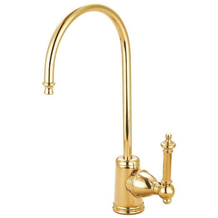 Templeton KS7192TL Single-Handle 1-Hole Deck Mount Water Filtration Faucet, Polished Brass