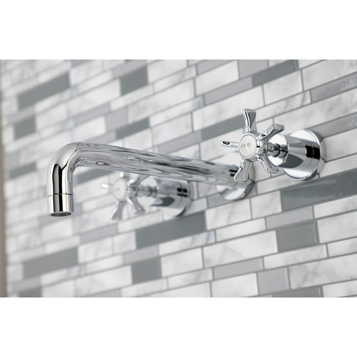 Hamilton KS8021NX Two-Handle 3-Hole Wall Mount Roman Tub Faucet, Polished Chrome
