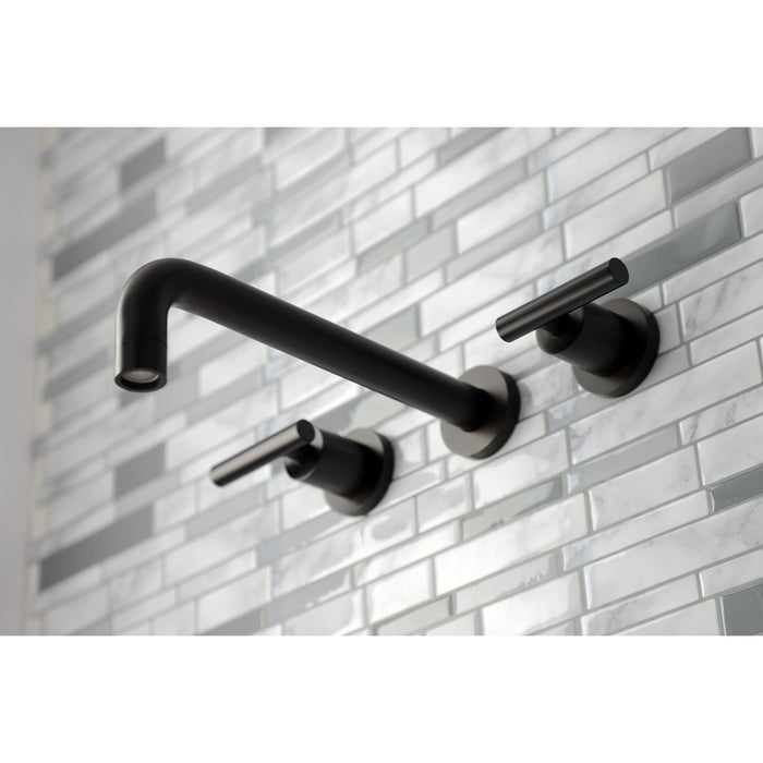Manhattan KS8025CML Two-Handle 3-Hole Wall Mount Roman Tub Faucet, Oil Rubbed Bronze