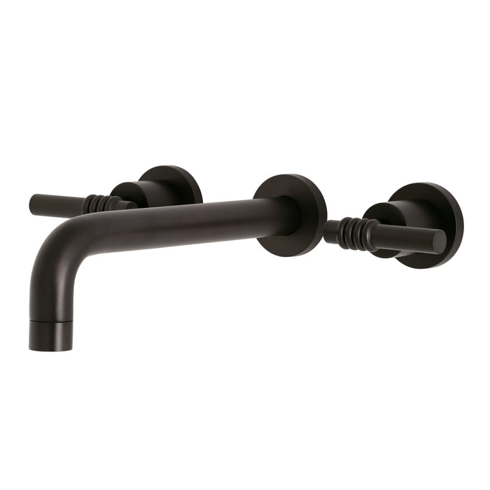 Kingston Sona KS8025ML - Milano Two-Handle 3-Hole Wall Mount Roman Tub Faucet, Oil Rubbed Bronze