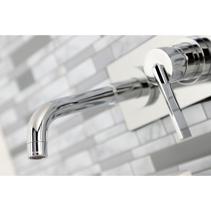 Continental KS8111CTL Single-Handle 2-Hole Wall Mount Bathroom Faucet, Polished Chrome